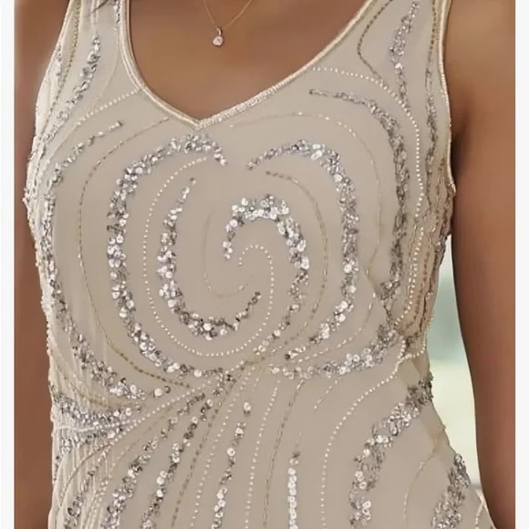 NWT Elegant Blue Maxi Dress with Jacket mother of the bride or mother of groom - Picture 5 of 12